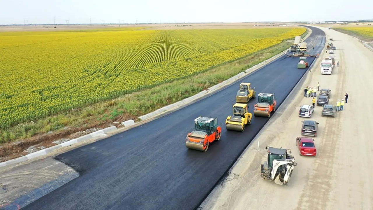 Schimburi de noapte, soluția pentru finalizarea la timp a lucrărilor pe lotul 1 al A0. Cristian Pistol: ”Am solicitat creșterea ritmului de lucru”