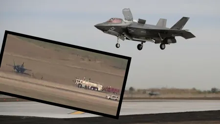 Un avion de vânătoare F-35 s-a prăbușit în Texas. Manevra de ultim moment care i-a salvat viața pilotului | VIDEO