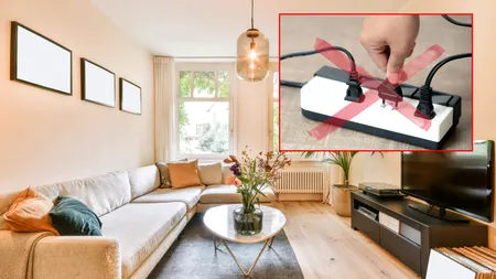 Locurile din casă unde să NU pui prelungitoare. Sunt considerate „zone periculoase” cu risc de incendiu