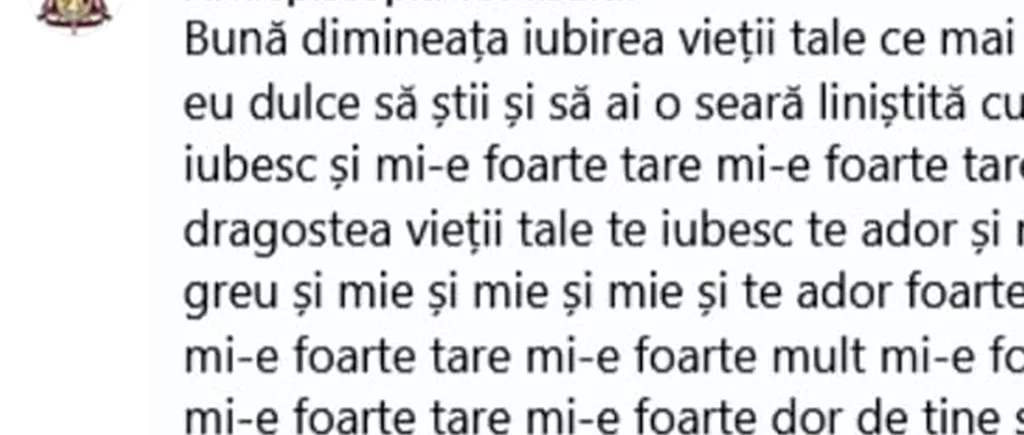 MESAJ bizar pe contul oficial de Facebook al Arhiepiscopiei Tomisului: „Te pup dulce, iubirea vieții mele”