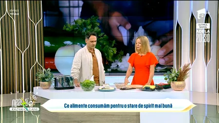 VIDEO | Ce alimente să consumăm pentru o stare de spirit bună. Sfatul medicilor nutriționiști: „Fructele de pădure sunt excepționale în alimentația sănătoasă și în prevenirea stresului”