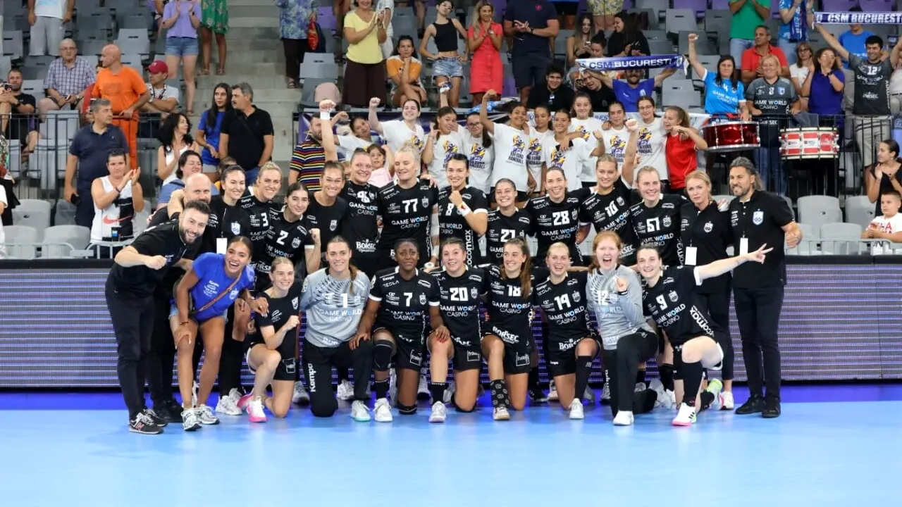 CSM Bucureşti şi Rapid vor lupta în finala Supercupei României la handbal feminin
