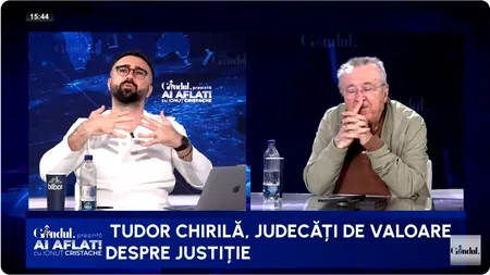 Ionuț Cristache: „Totuși... să zică un cântăreț ce e de făcut în JUSTIȚIE?”
