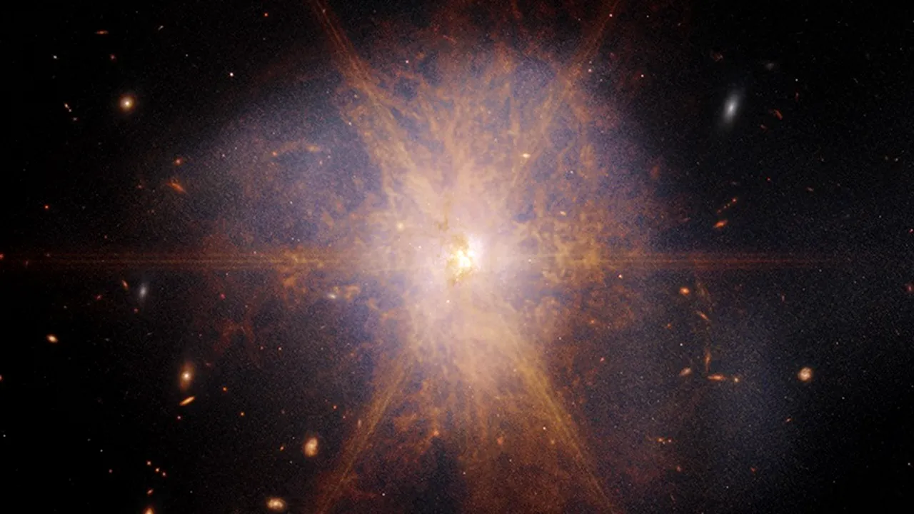 Telescopul James Webb a surprins CIOCNIREA a două galaxii. Imagini uimitoare făcute publice de NASA