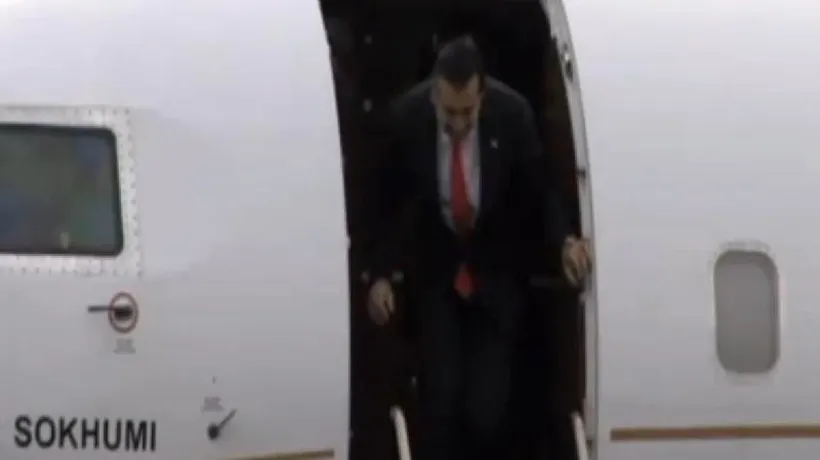 Avionul președintelui georgian Mihail Saakașvili, întors de urgență pe Otopeni