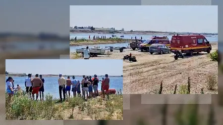 Doi copii s-au înecat în Olt după ce au căzut într-o groapă de unde s-a excavat pietriș. Ei au fost găsiți de scafandri la 12 metri adâncime