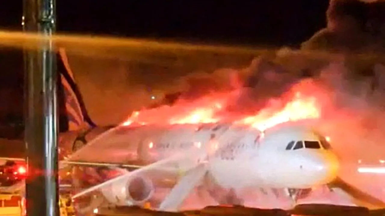 Un avion sud-coreean a luat FOC în timp ce se pregătea să decoleze. Nu sunt victime
