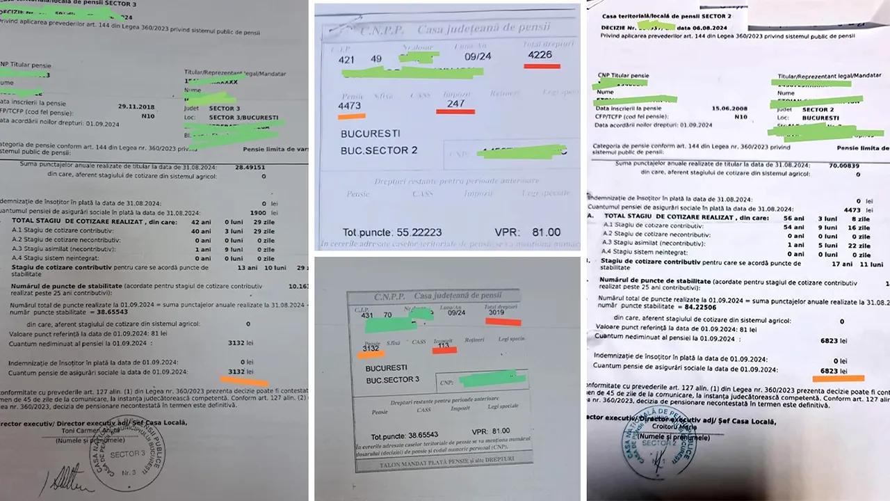 Ce au de făcut persoanele ale căror PENSII din TALON nu corespund cu acelea din DECIZIE/ 