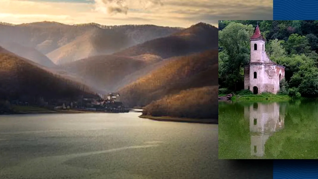 Lacul CINCIȘ, ctitorie și paradis MUNCITORESC de 1 MAI. Până și Ceaușescu avea un resort de lux pe malul apei