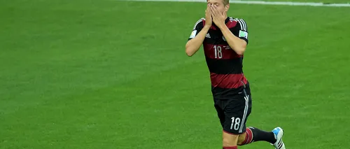 Brazilia - Germania LIVE. Toni Kroos a fost desemnat jucătorul meciului