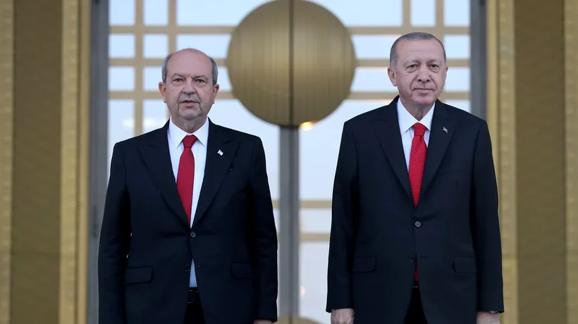 Erdogan: A venit vremea să discutăm despre o soluție cu două state în insula Cipru