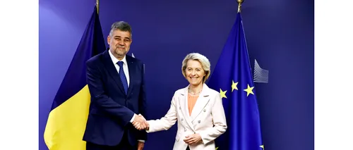 Marcel Ciolacu, după întâlnirea cu Ursula von der Leyen: Vom propune Executivului european un ACORD pe 7 ani pentru reducerea deficitului bugetar