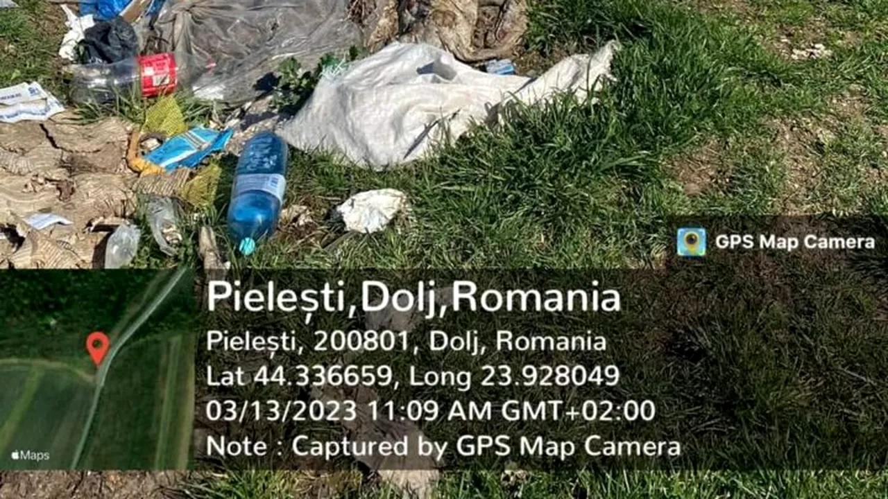 FOTO: Șase primării din județul Dolj, amendate de comisarii Gărzii de Mediu. Principalele probleme depistate