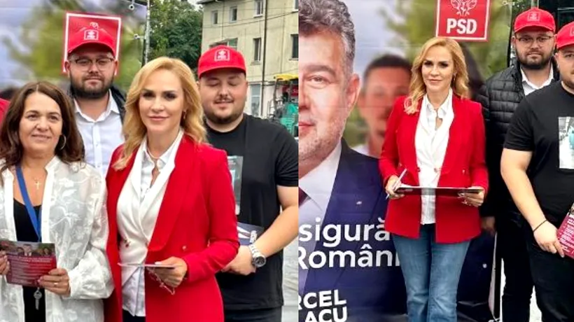 Gabriela Firea strânge semnături pentru candidatura lui Marcel Ciolacu la PREȘEDINȚIE