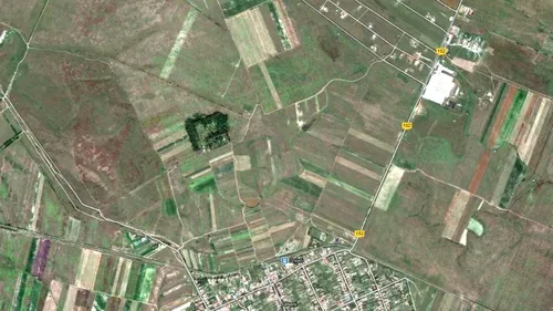 Imaginea surprinsă de sateliții Google Maps în România, care a stârnit discuții aprinse între internauți