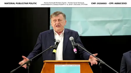 Răbufnirea lui Antonescu: „Nu se poate ca tot ce au făcut 3.000 de primari să fie blocat de singurul primar din România care nu a făcut nimic”