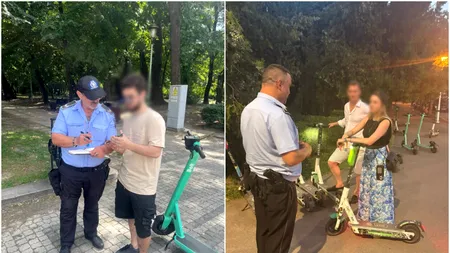 Trotinetele electrice închiriate, interzise în parcurile din București și la evenimentele stradale. PMB anunță noi restricții