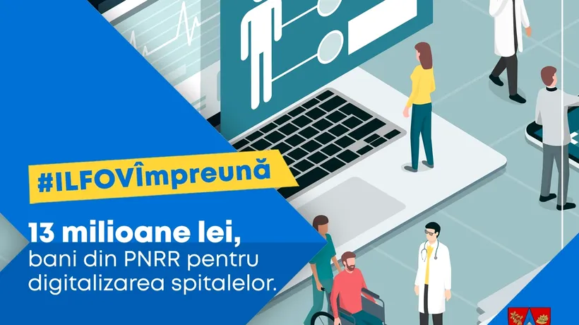 Președintele CJ ILFOV digitalizează spitalele cu bani din PNRR/Peste 10 milioane de EURO vor fi investiți