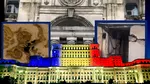 Casa Poporului, „fabrica de legi” a României, moare răpusă de legile fizicii. Clădirea emblematică a Capitalei se năruie bucată cu bucată