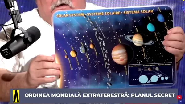 Gen. Emil Străinu: „Singura planetă care a mai avut viață este Marte. Viața a dispărut în urma unui război termonuclear”