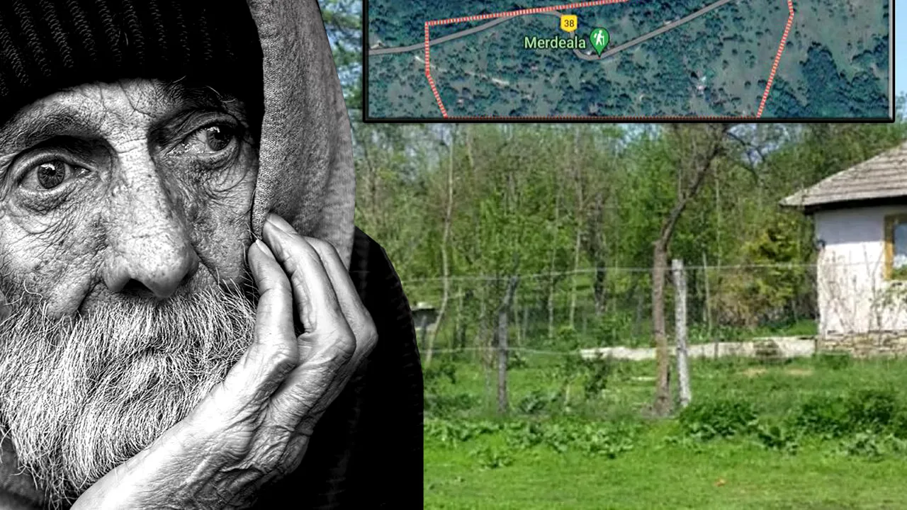 Satul din România cu un SINGUR locuitor. Ion Săraru din Merdeala merge pe jos 6 kilometri ca să-și ia o pâine