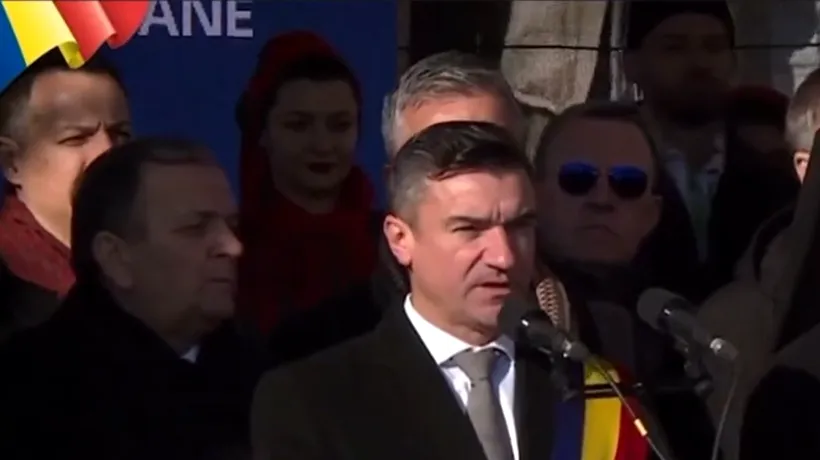 Primarul Iașului, Mihai Chirica, GAFĂ de proporții de „Ziua Principatelor Române”: A spus a spus „făuritorii urinii”, în loc de „făuritorii unirii”