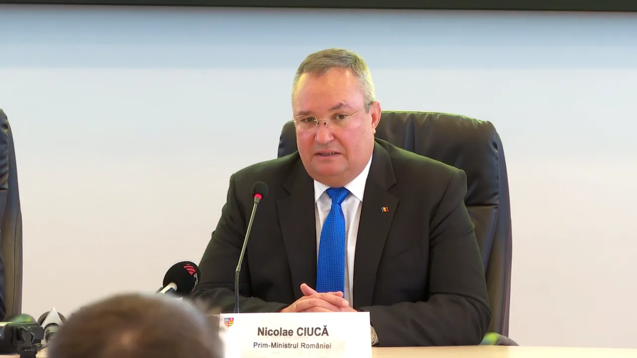 Ciucă: „Nu putem să mai tergiversăm lucrările de infrastructură. E nevoie să avem în vedere respectarea termenelor”
