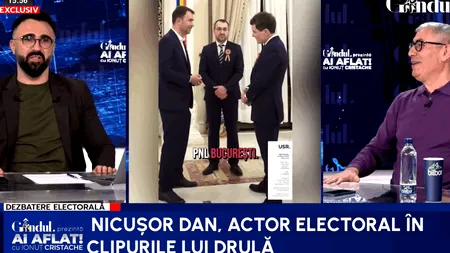 Doru Bușcu despre clipul electoral nemarcat cu Nicușor Dan. „Are și el trei corpuri, trebuie să le împace într-un fel”