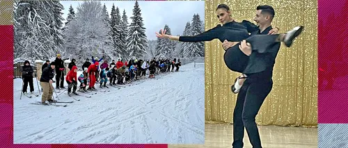 VIDEO EXCLUSIV | Sesiune fără pix. Studenții de la Universitatea Craiova dau examene pe...pârtie, pe scenă sau în sala de dans sportiv