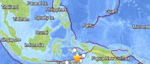 Cutremur cu magnitudinea de 7,1 în estul Indoneziei