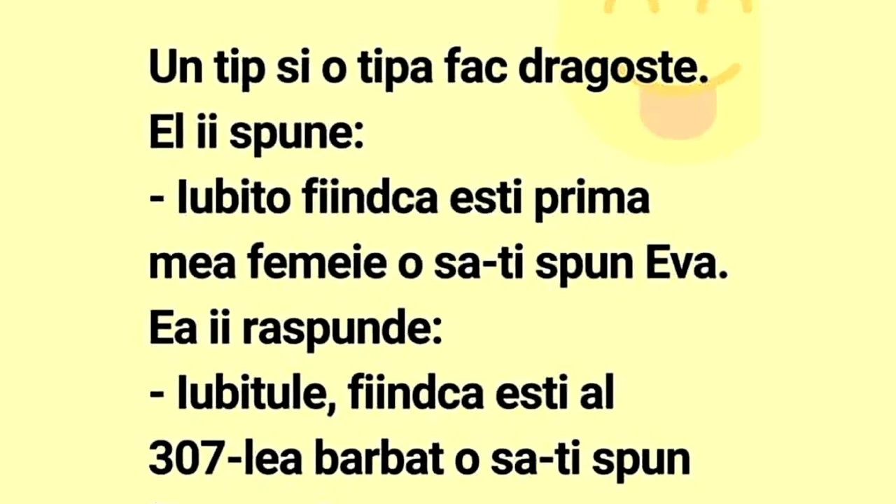 Bancul de sâmbătă | 