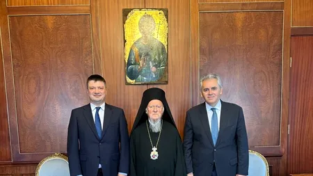 Ionuț Vulpescu, întâlnire cu Sanctitatea Sa, Bartolomeu I / „Ne vom concentra eforturile pentru a promova patrimoniul religios”