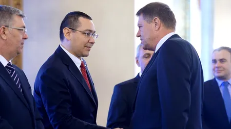 Iohannis: „Ponta mi-a spus că se va gândi la demisie
