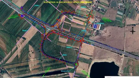 Au fost avizate studiile de fezabilitate pentru alte trei noduri rutiere pe A1