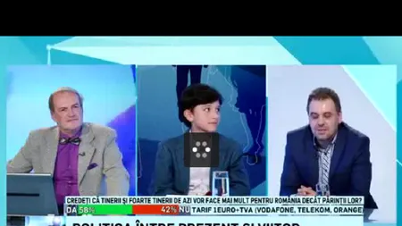 Un copil de zece ani îi dă lecții de politică unui senator PSD. „Domnul Ponta spune că am avut creștere economică, dar noi trăim prost. Din păcate, va rămâne premier până în 2016