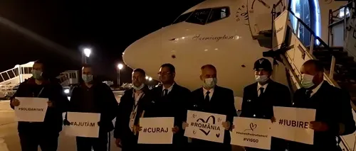 UPDATE | Un avion cu 200 de mii de măști de protecție din China a ajuns în România