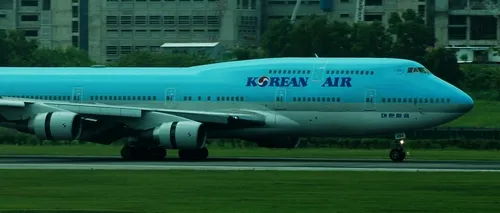 Un avion al companiei Korean Air a aterizat de urgență la Tokyo