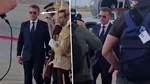 Emmanuel Macron, primul lider occidental care vizitează Siria de după războiul civil. Președintele Franței a venit cu nelipsiții ochelari de soare