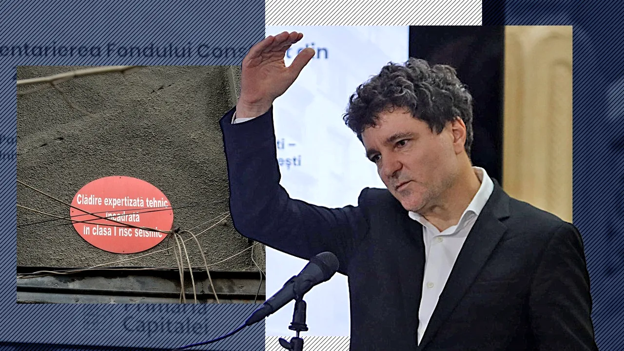 Eșecul unei Administrații: în 3 ani, Primăria Capitalei a reabilitat o singură clădire cu „bulină”. Ce spune Nicușor Dan: „Afirmativ”