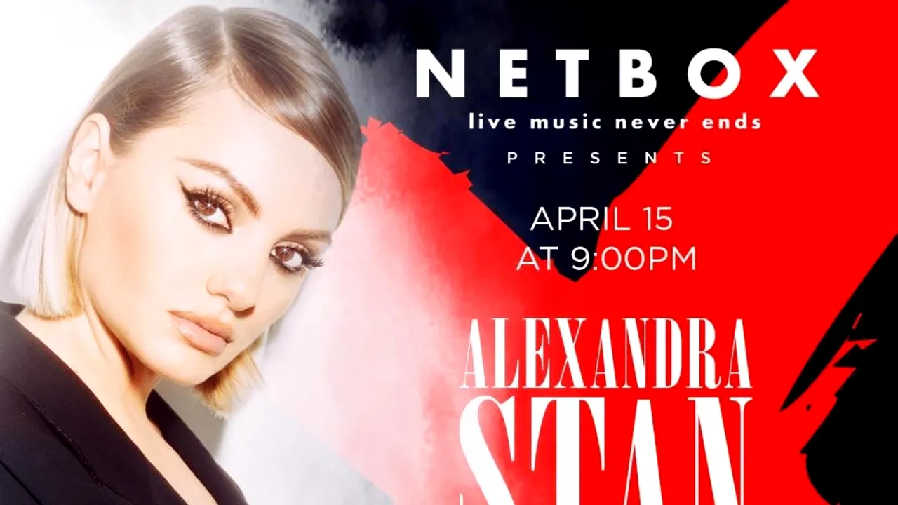 Alexandra Stan, primul concert live după o pauză de un an