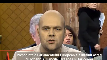 Președintele PE, Antonio Tajani, s-a întâlnit cu Iohannis, Dăncilă, Dragnea, Tăriceanu: Este important să transmitem un mesaj POZITIV cetățenilor cu privire la munca pe care o facem noi