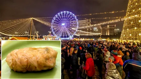 Câți lei costă o singură SARMA la Târgul de Crăciun 2024 din Piața Constituției