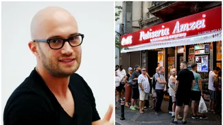 Mihai Bendeac în sceneta „Merdeneaua”. Actorul intervine în controversa generată de Mița Biciclista