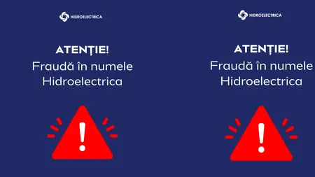 Hidroelectrica, AVERTISMENT către clienți: 