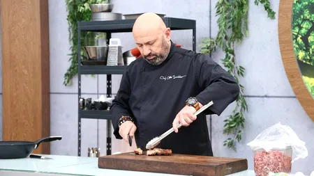 Cât costă un curcan gătit de chef Cătălin Scărlătescu pentru masa de Crăciun