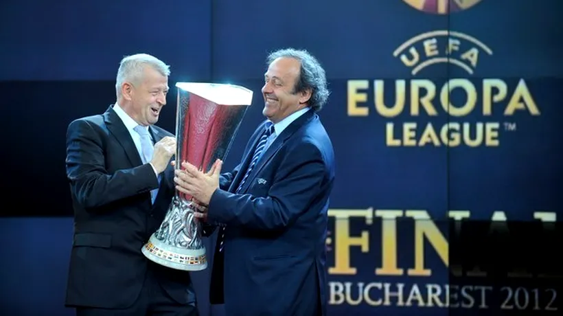 Trofeul Ligii Europa va fi expus la sediul COSR