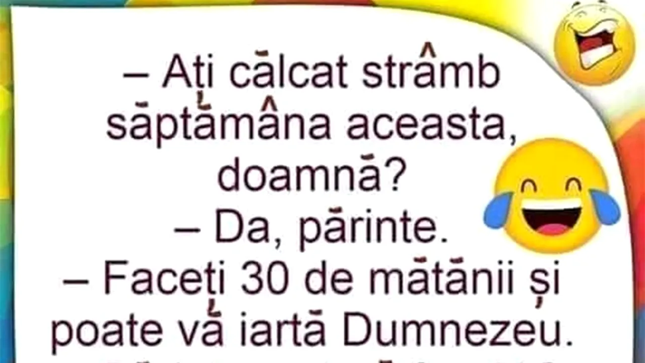 Bancul de joi | 