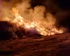 Un incendiu de proporții a izbucnit la groapa de GUNOI de lângă municipiul Galați, la fel ca și anul trecut. Cât a durat atunci stingerea focarelor