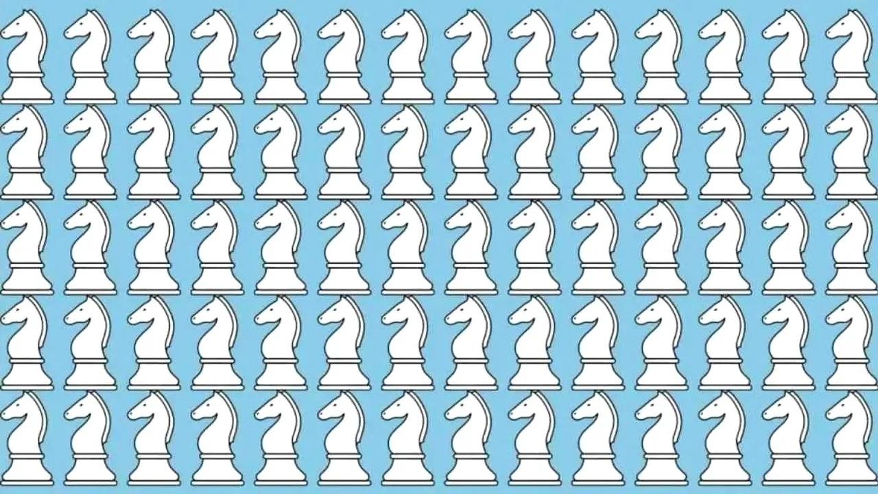 TEST IQ | Numai 1% dintre oameni văd piesa care nu are ce căuta pe tabla de șah