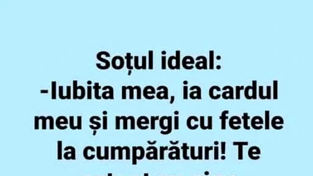 Bancul de marți | Definiția soțului ideal